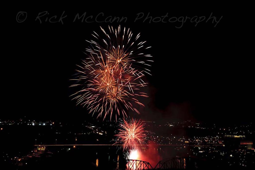 Lights over Traffic Bridge