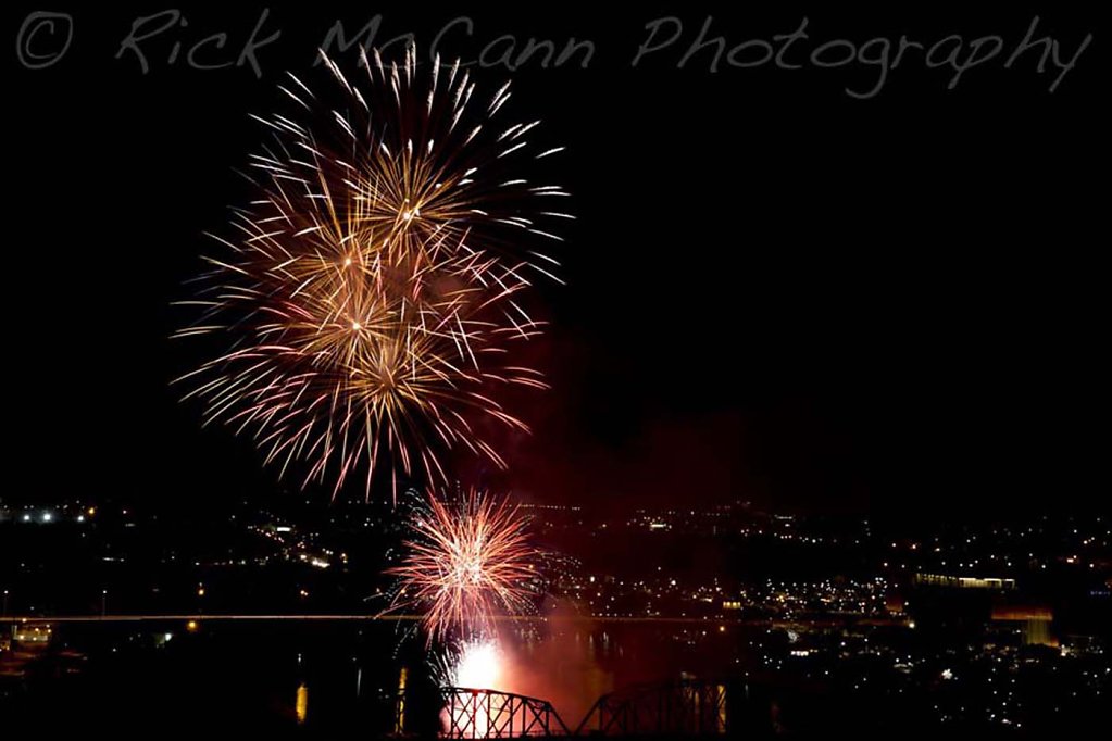 Lights over Traffic Bridge